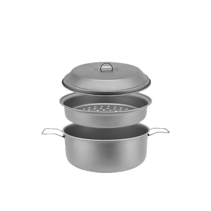 Private label titanium packaging and custom outdoor gear set bundling