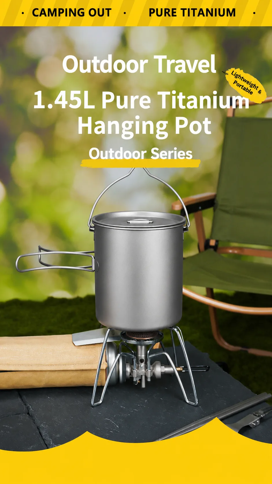 Modular nesting cookware sets for outdoor equipment brands