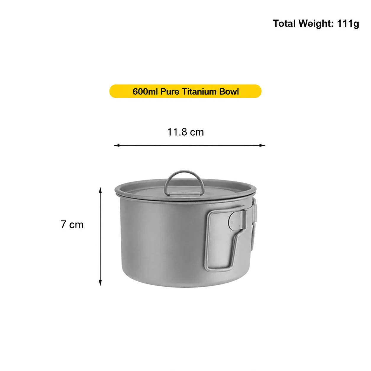 Mutian Pure Titanium Plates and Bento Containers Collection
