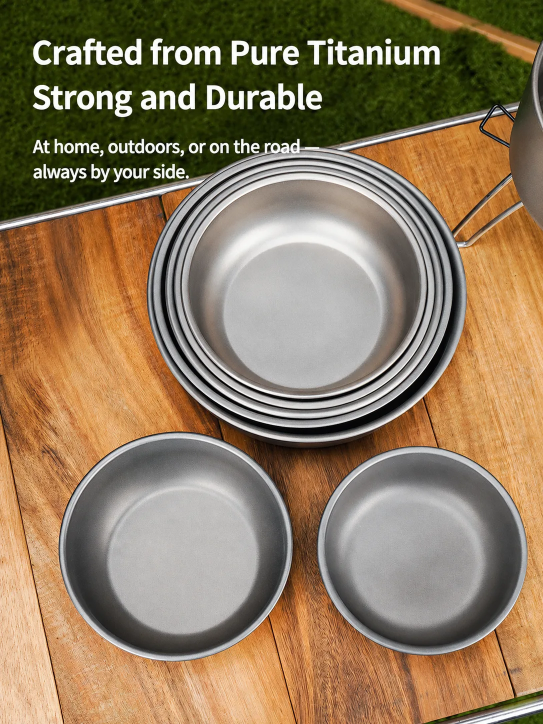 Titanium Tea Sets and Tableware Production